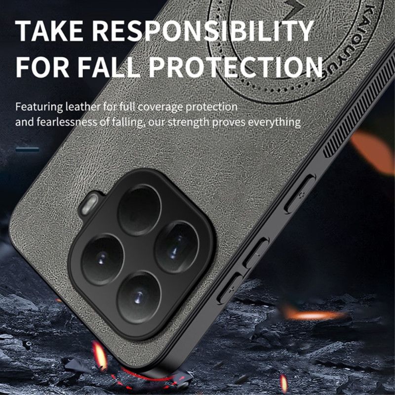 Etui Do Xiaomi 15t Pro Magsafe Z Efektem Skóry