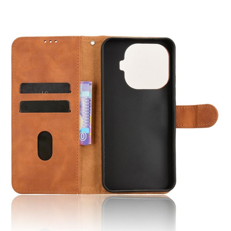 Etui Folio Do Xiaomi 15t Pro Efekt Zamszu