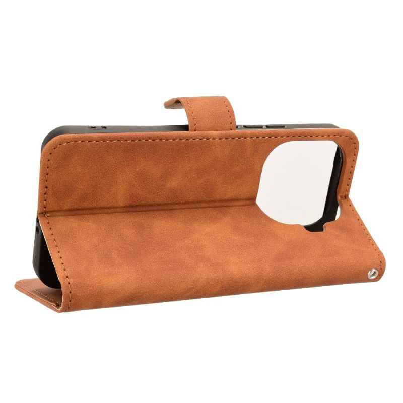 Etui Folio Do Xiaomi 15t Pro Efekt Zamszu