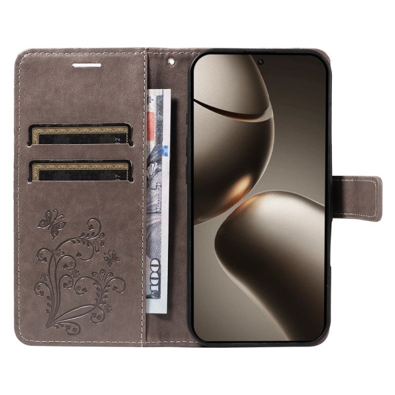 Etui Folio Do Xiaomi 15t Pro Gigantyczne Motyle