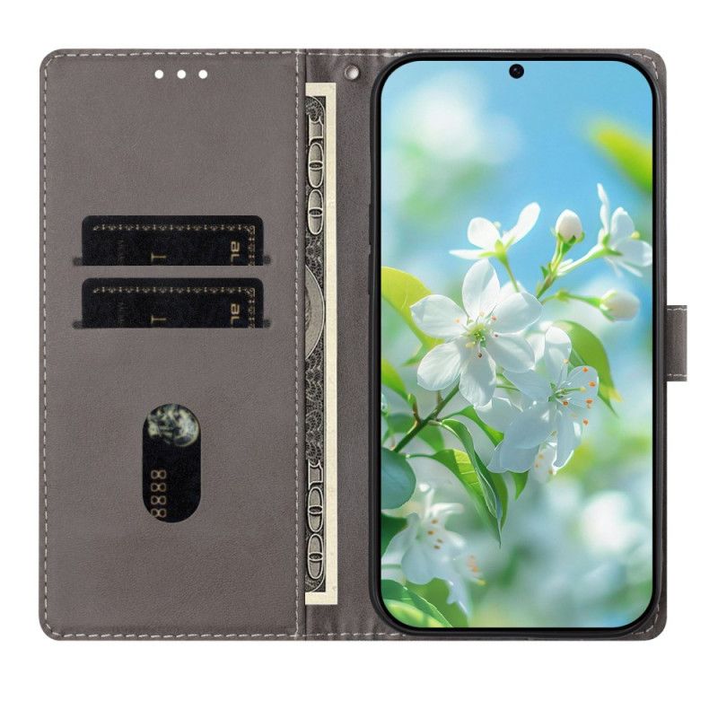 Etui Folio Do Xiaomi 15t Pro Kwiat I Motyl
