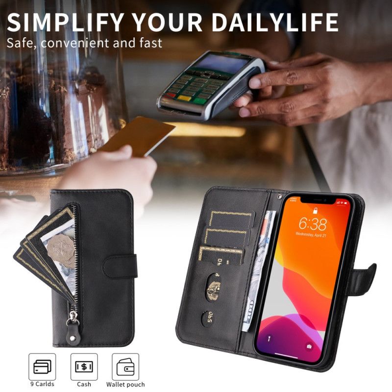 Etui Folio Do Xiaomi 15t Pro Saszetka Na Zamek