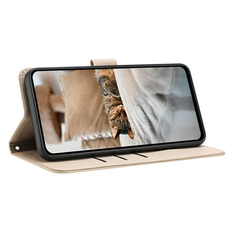 Etui Folio Do Xiaomi 15t Pro Wzór Kotów Z Paskiem