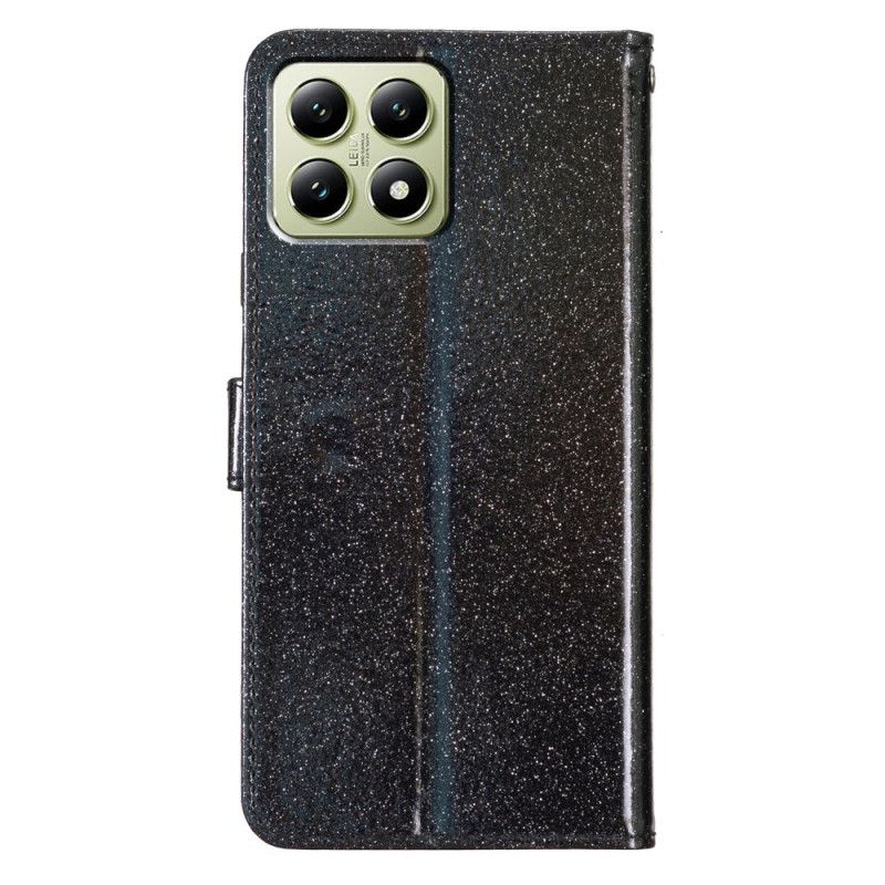 Etui Folio Xiaomi 15t Pro Cekiny Etui Ochronne