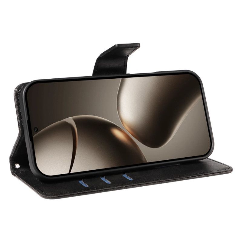 Etui Folio Xiaomi 15t Pro Fryz Diamenty Etui Ochronne