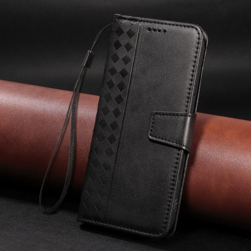 Etui Folio Xiaomi 15t Pro Fryz Diamenty Etui Ochronne