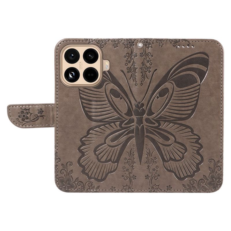 Etui Folio Xiaomi 15t Pro Graficzny Motyl