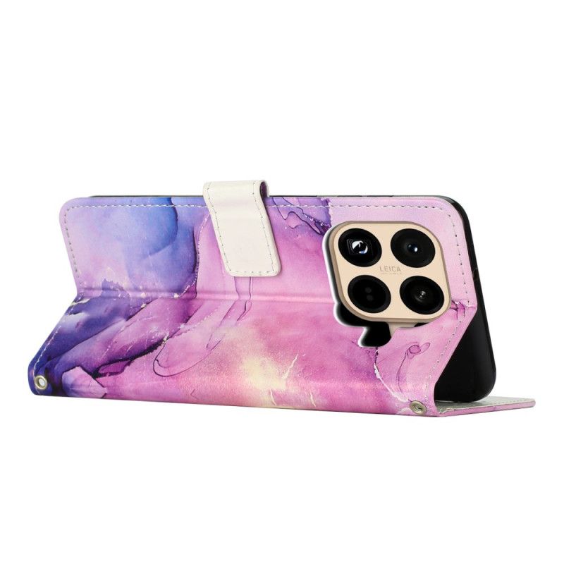 Etui Folio Xiaomi 15t Pro Marmurowy Wzór