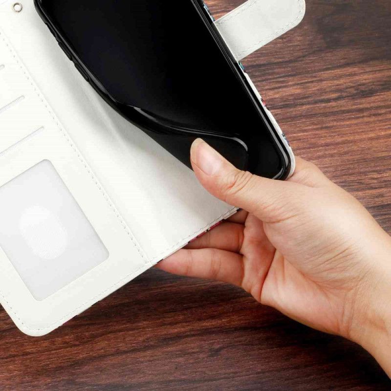 Etui Folio Xiaomi 15t Pro Niebieski Motyl