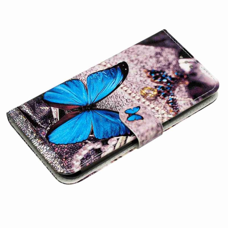 Etui Folio Xiaomi 15t Pro Niebieski Motyl