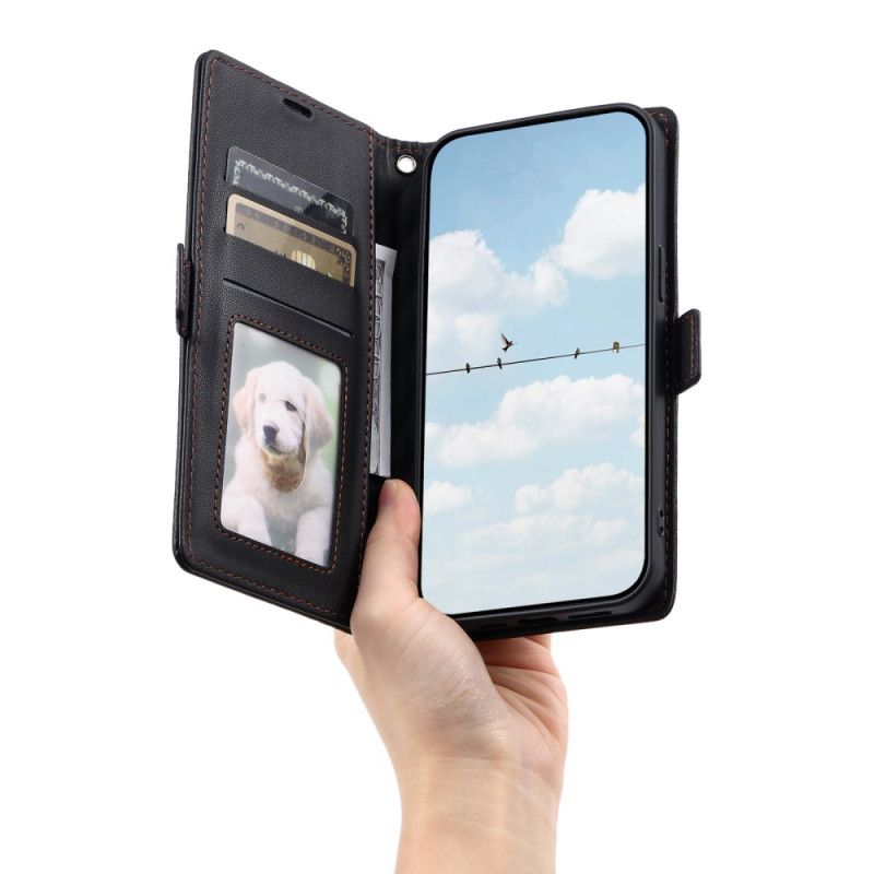 Etui Folio Xiaomi 15t Pro Pikowany Z Paskiem Etui Ochronne