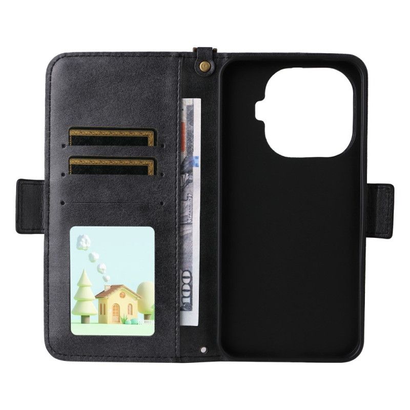 Etui Folio Xiaomi 15t Pro Portfel Z Paskiem Na Ramię Etui Ochronne