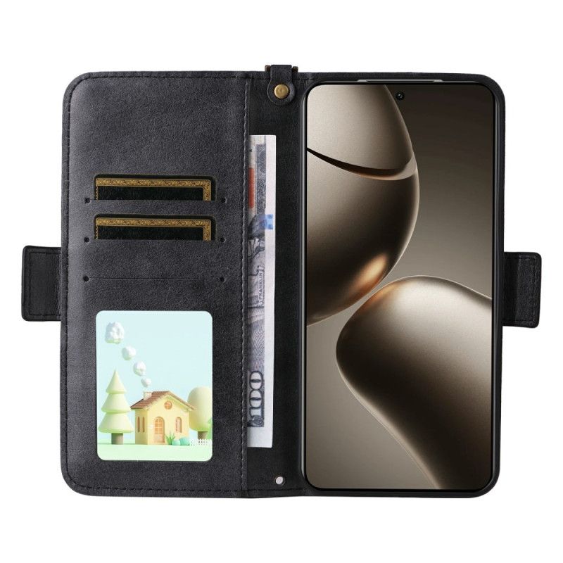 Etui Folio Xiaomi 15t Pro Portfel Z Paskiem Na Ramię Etui Ochronne