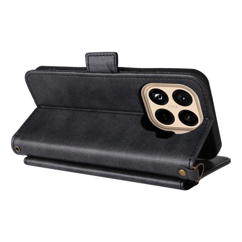 Etui Folio Xiaomi 15t Pro Portfel Z Paskiem Na Ramię Etui Ochronne