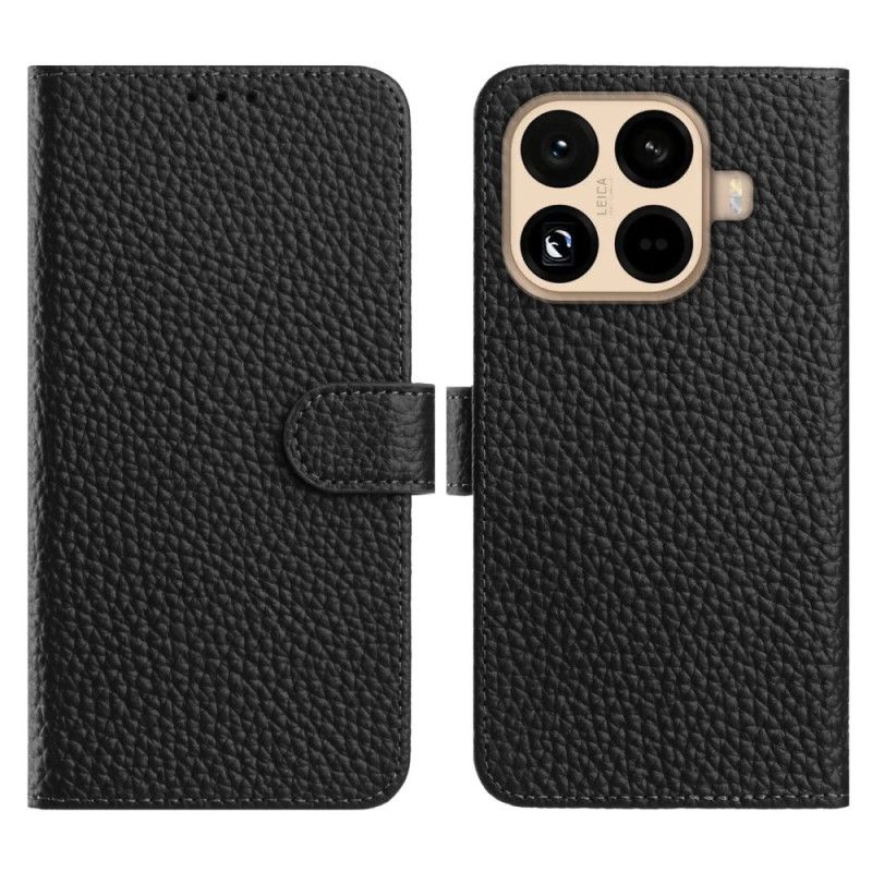 Etui Folio Xiaomi 15t Pro Skóra Naturalna Etui Ochronne