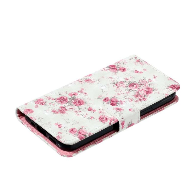 Etui Folio Xiaomi 15t Pro Smycz Róże Etui Ochronne