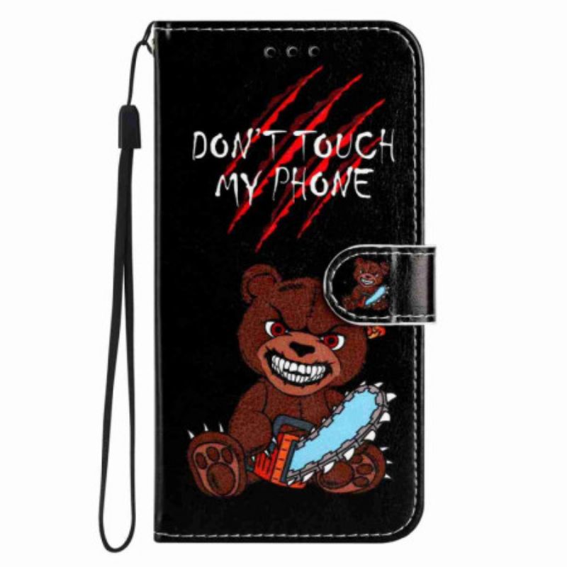 Etui Folio Xiaomi 15t Pro Wściekły Niedźwiedź Etui Ochronne