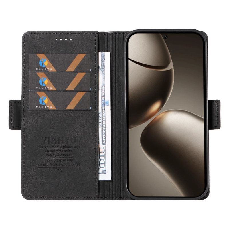 Etui Folio Xiaomi 15t Pro Yikatu Efekt Skóry