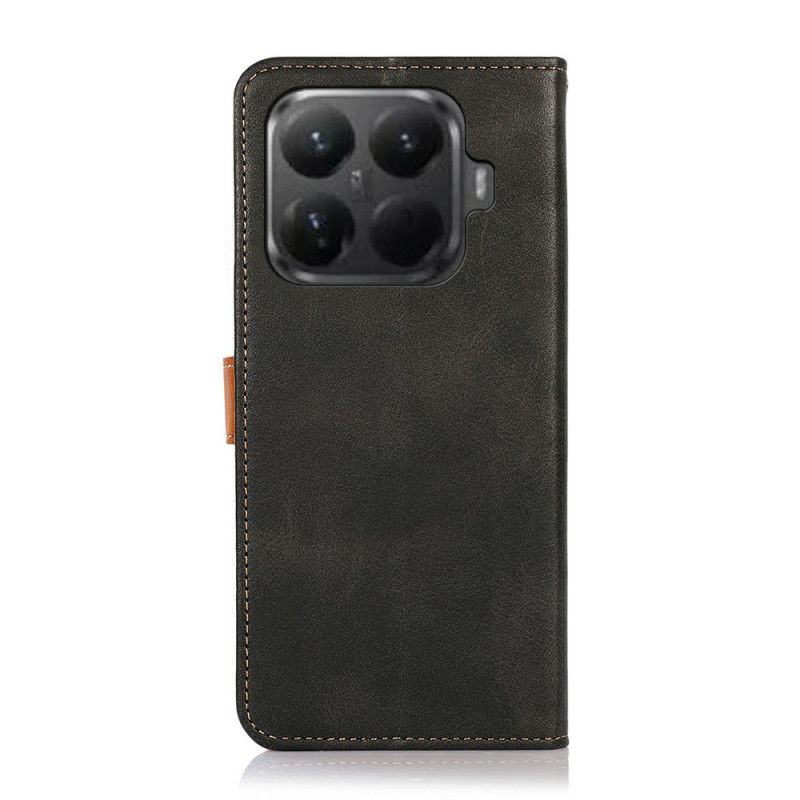 Etui Folio Xiaomi 15t Pro Złoty Guzik Khazneh Etui Ochronne