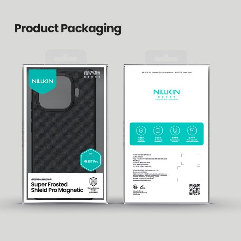 Etui Xiaomi 15t Pro Magsafe Frosted Shield Pro Nillkin