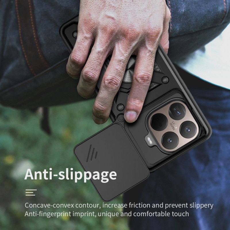 Etui Xiaomi 15t Pro Przesuwana Osłona I Podstawka Na Aparat