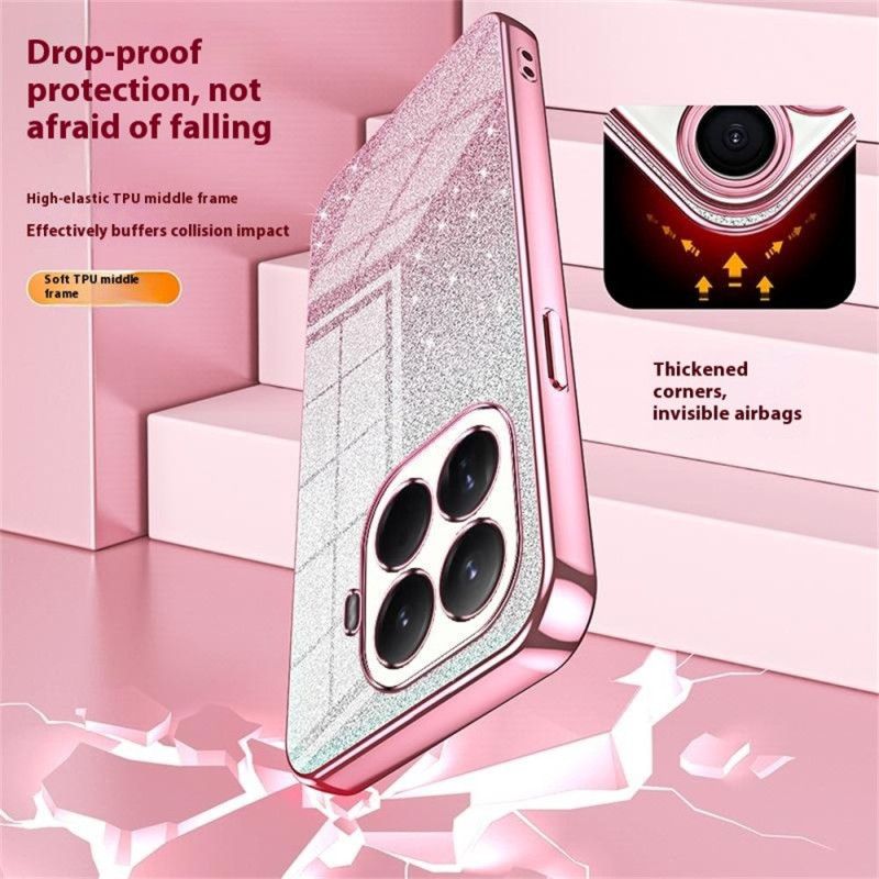 Futerały Xiaomi 15t Pro Etui Na Telefon Brokat