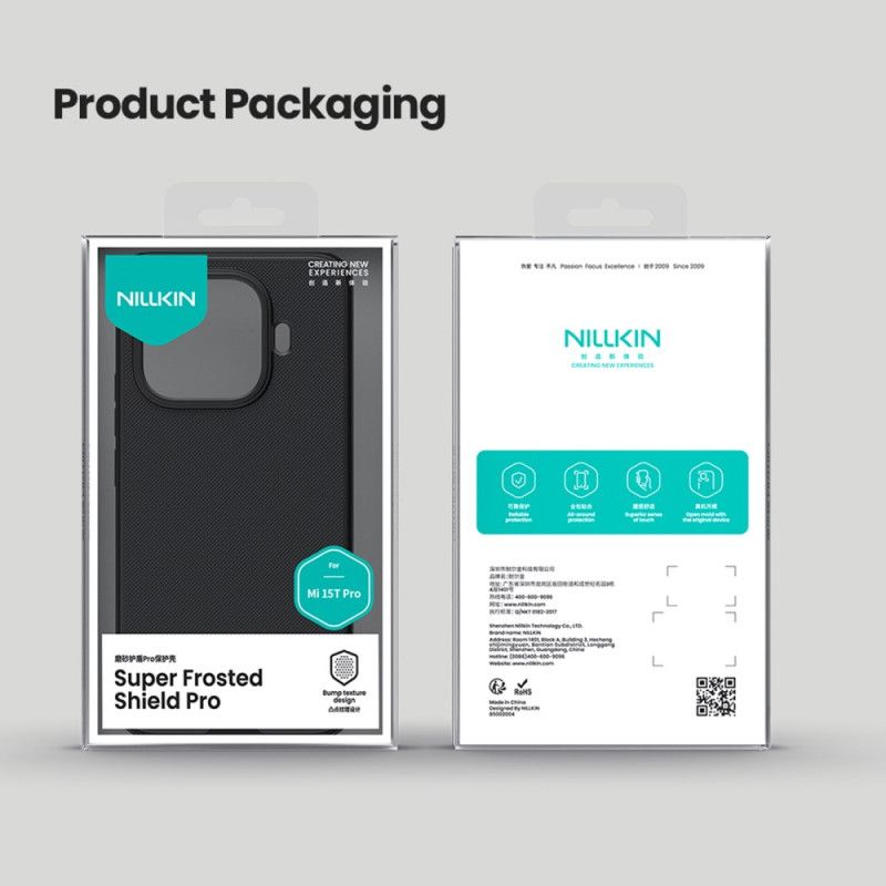 Futerały Xiaomi 15t Pro Etui Na Telefon Frosted Shield Pro Nillkin