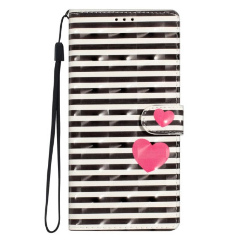 Obudowa Xiaomi 15t Pro Etui Na Telefon Paski I Serce