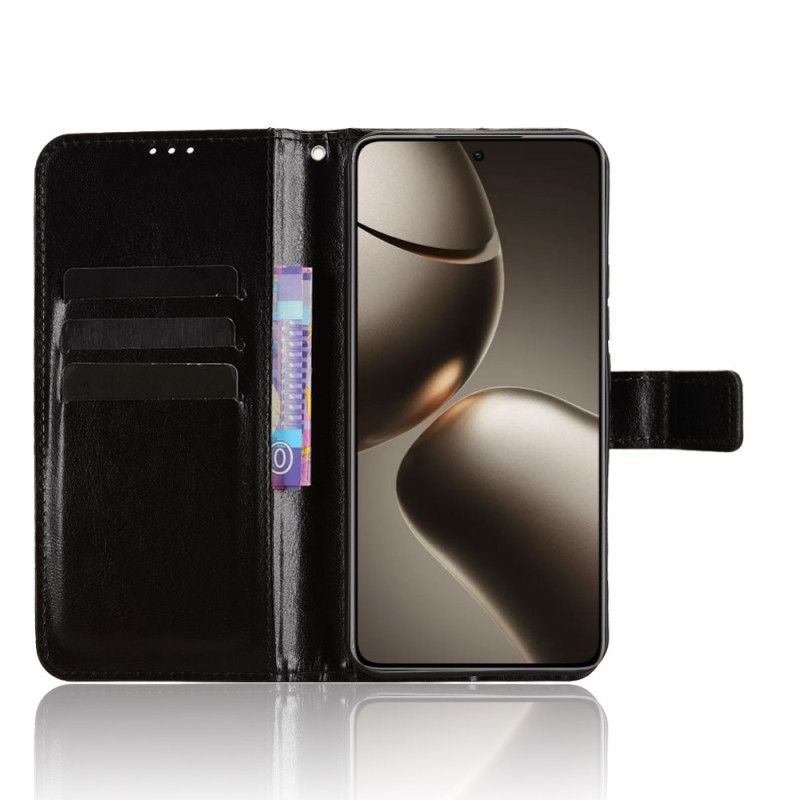 Skórzany Futerał Xiaomi 15t Pro Etui Na Telefon Jaskrawa Skóra Ekologiczna