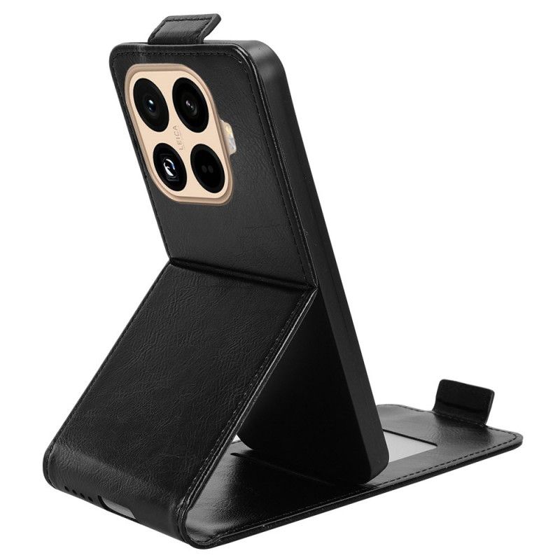 Skórzany Futerał Xiaomi 15t Pro Etui Na Telefon Pionowy Design Z Klapką