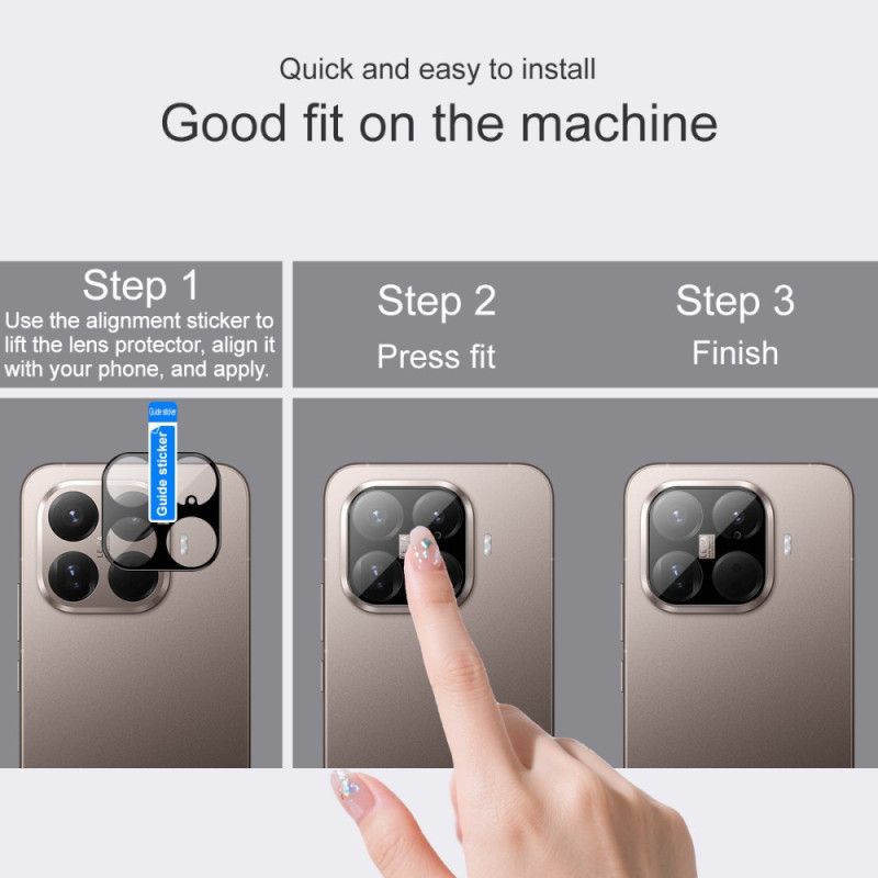 Szkło Hartowane Na Obiektyw Do Xiaomi 15t Pro (wersja CZarna)