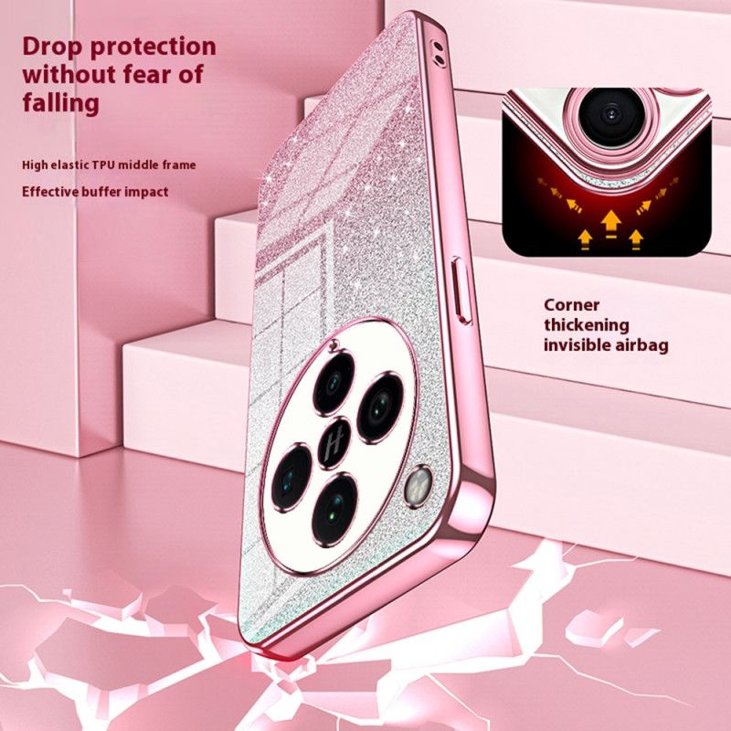 Etui Do Oppo Find X8 Pro Brokatowy Gradient