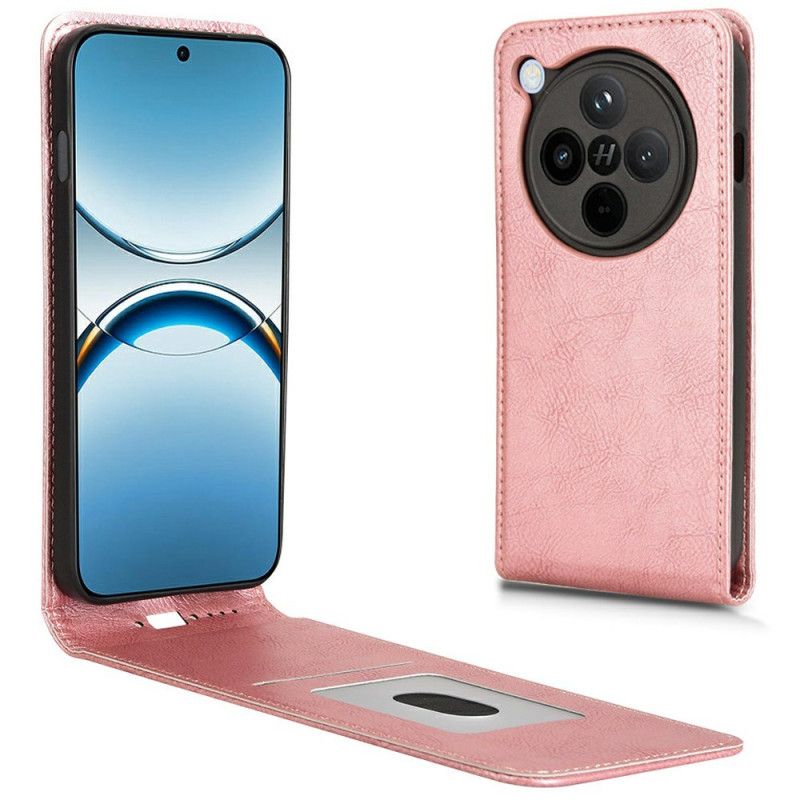 Etui Folio Do Oppo Find X8 Pro Pionowy Odchylany Uchwyt Ze Sztucznej Skóry