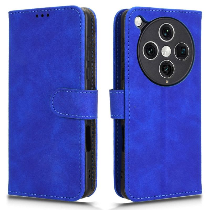 Etui Folio Oppo Find X8 Pro Efekt Zamszu Etui Ochronne