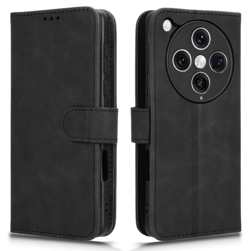 Etui Folio Oppo Find X8 Pro Efekt Zamszu Etui Ochronne