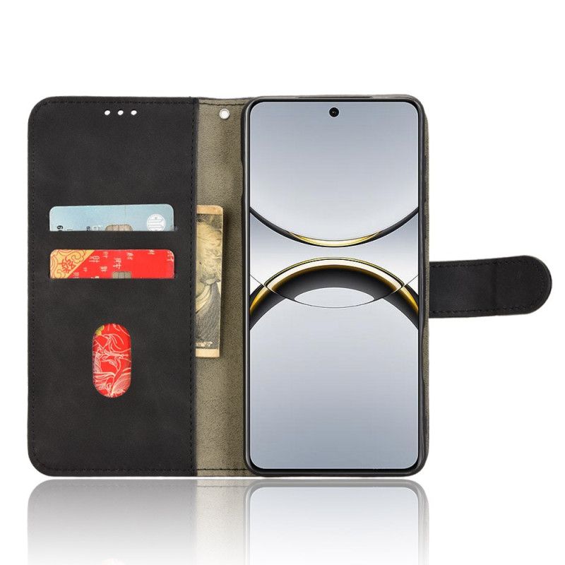Etui Folio Oppo Find X8 Pro Efekt Zamszu Etui Ochronne