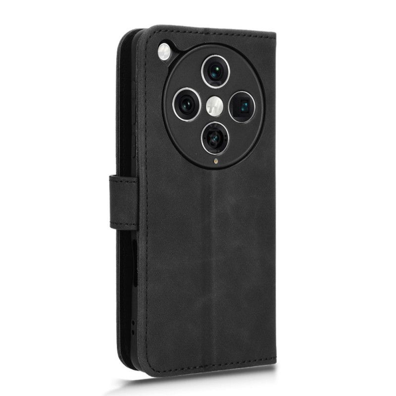 Etui Folio Oppo Find X8 Pro Efekt Zamszu Etui Ochronne