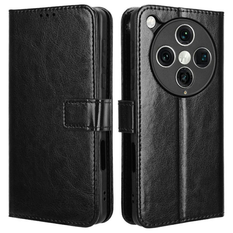 Etui Folio Oppo Find X8 Pro Jaskrawa Skóra Syntetyczna Etui Ochronne