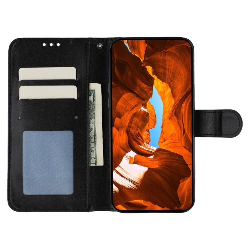 Etui Folio Oppo Find X8 Pro Pasek Ze Sztucznej Skóry