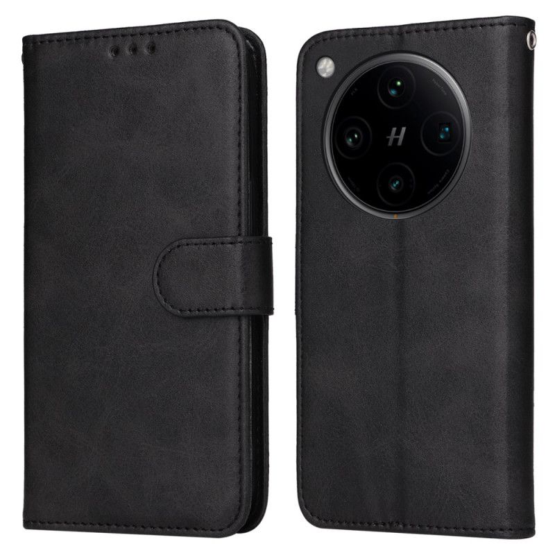 Etui Folio Oppo Find X8 Pro Pasek Ze Sztucznej Skóry Etui Ochronne