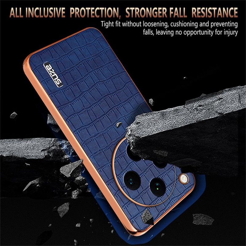 Etui Oppo Find X8 Pro Efekt Krokodyla Azns