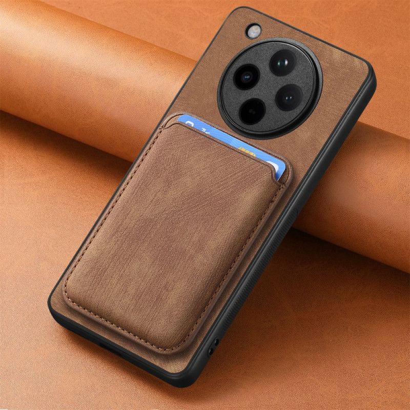 Etui Oppo Find X8 Pro Retro Z Odłączanym Uchwytem Na Karty