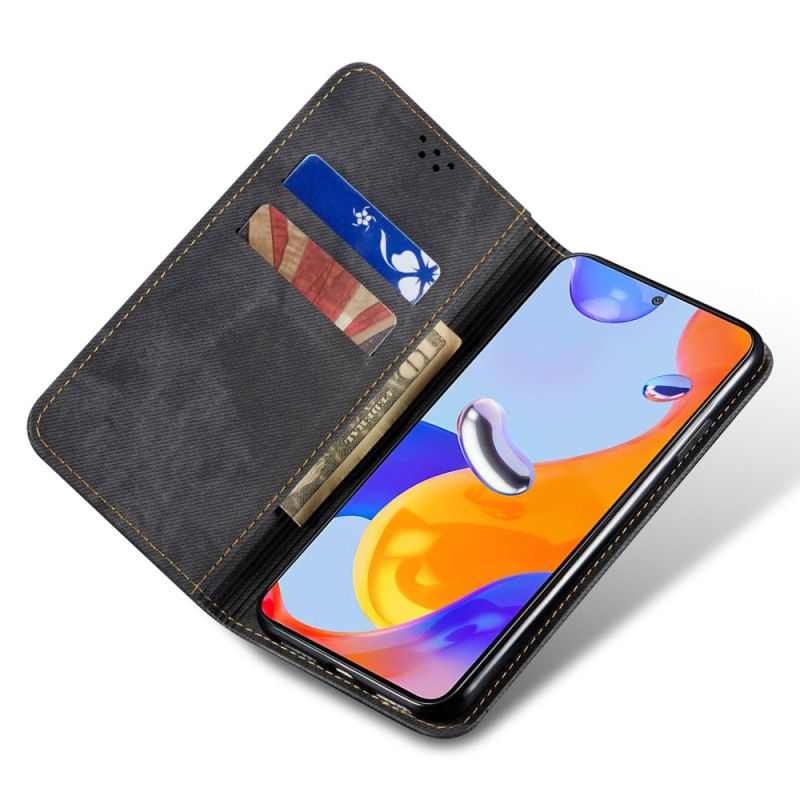 Flip Kotelot Do Oppo Find X8 Pro Tkanina Jeansowa