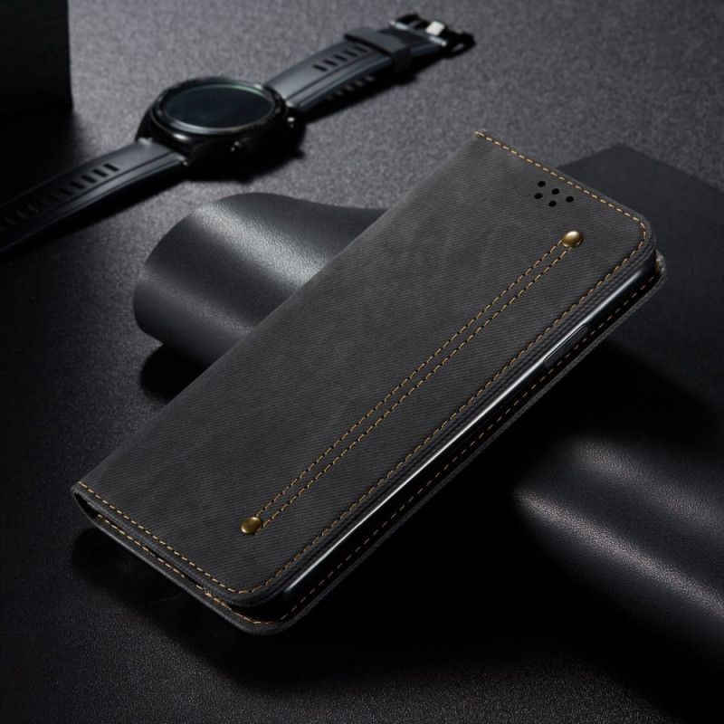 Flip Kotelot Do Oppo Find X8 Pro Tkanina Jeansowa