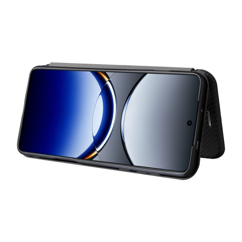 Flip Kotelot Do Oppo Find X8 Pro Włókno Węglowe