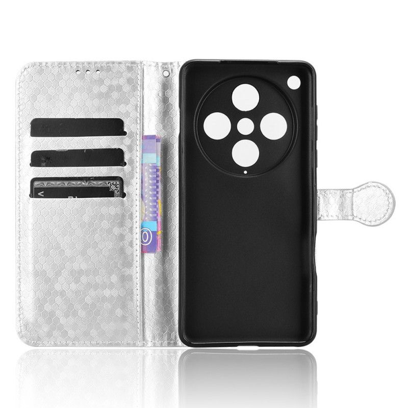 Obudowa Oppo Find X8 Pro Etui Na Telefon Brokatowe Kropki Z Paskiem