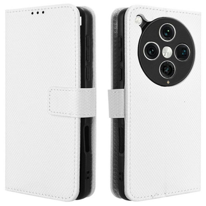 Pokrowce Oppo Find X8 Pro Tekstura Diamentów