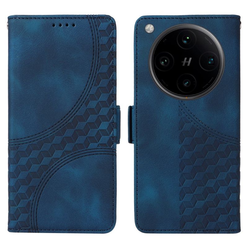 Skórzany Futerał Oppo Find X8 Pro Etui Na Telefon Wzór Gwiazdy