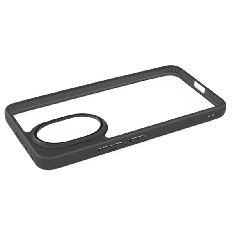 Futerały Honor 200 Etui Na Telefon Przezroczyste CZarne Krawędzie