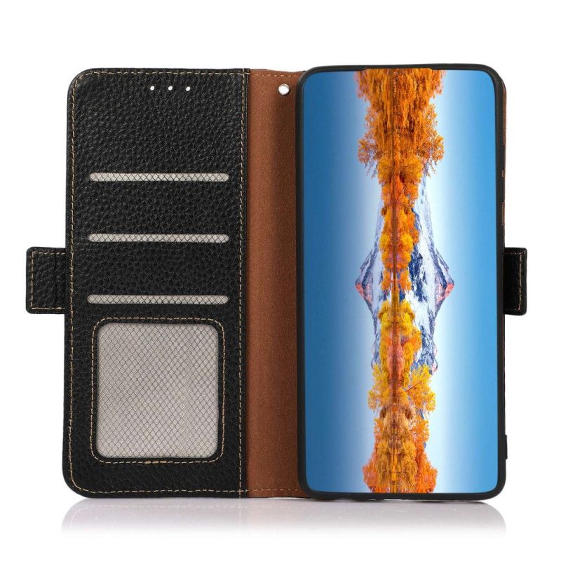 Skórzany Futerał Honor 200 Etui Na Telefon Skórzana Blokada Rfid Khazneh